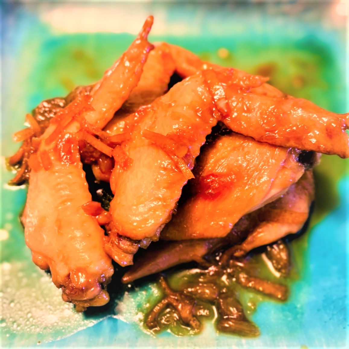 #06 手羽先のオレンジマーマレード煮